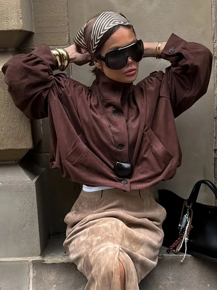 סדרת ROTEM – ג׳קט סוויד קצר