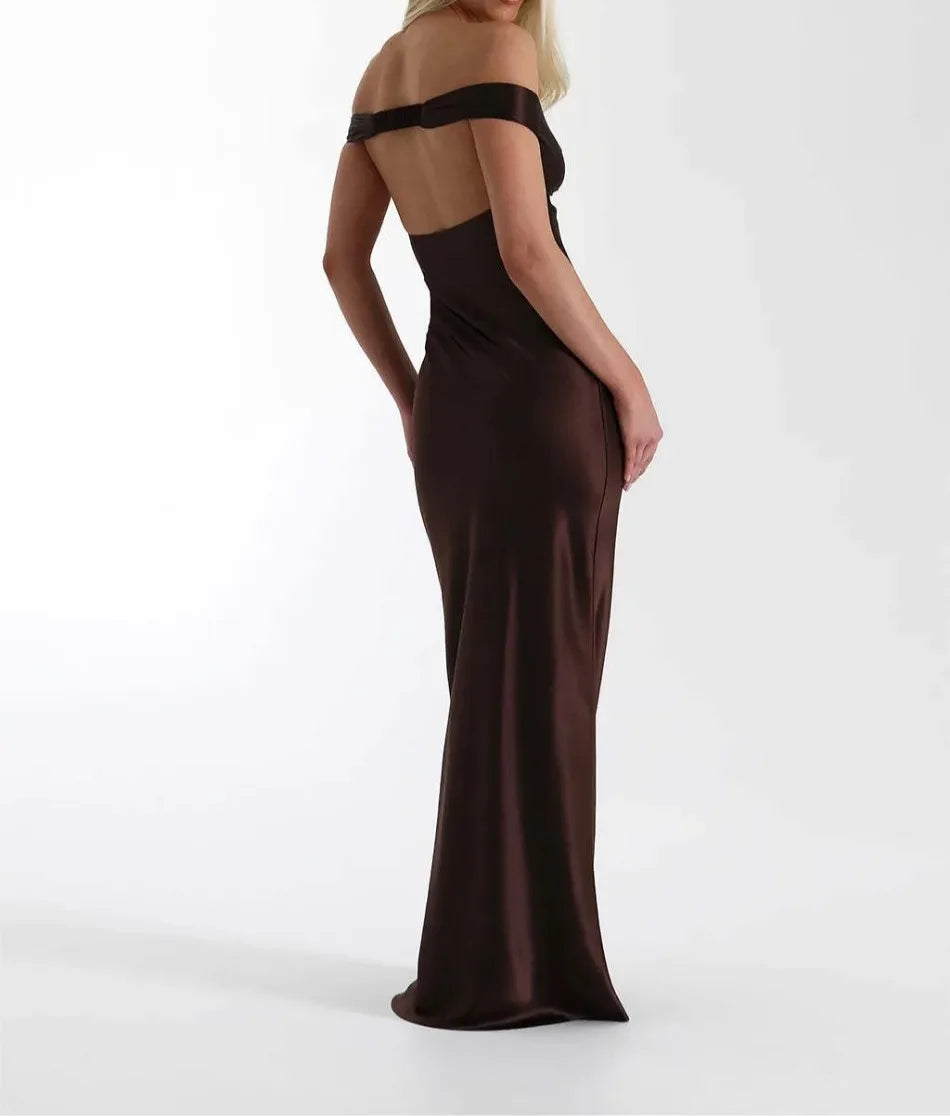 שמלת סאטן-LIV