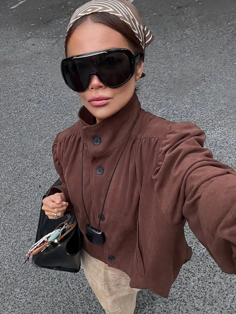 סדרת ROTEM – ג׳קט סוויד קצר