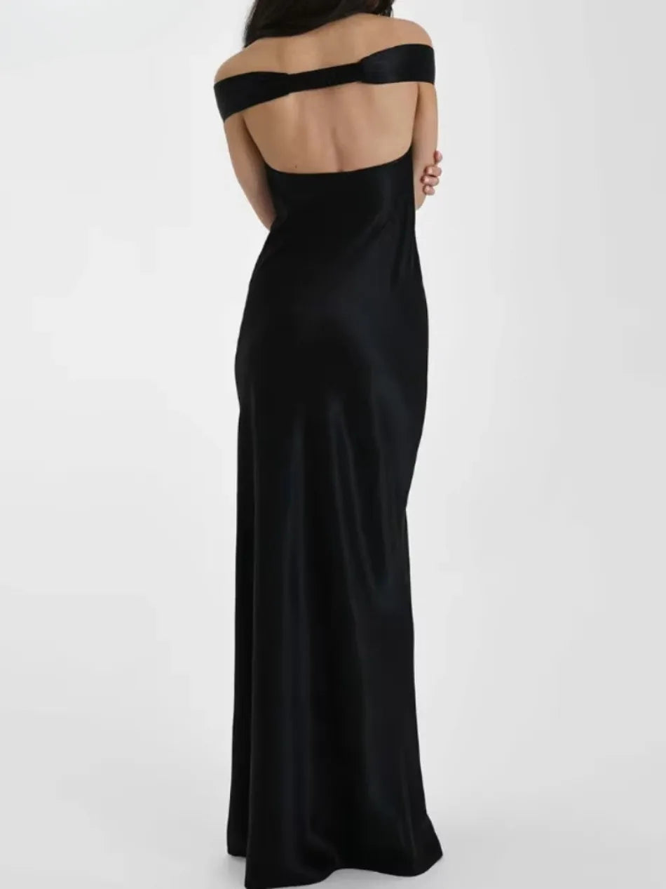 שמלת סאטן-LIV