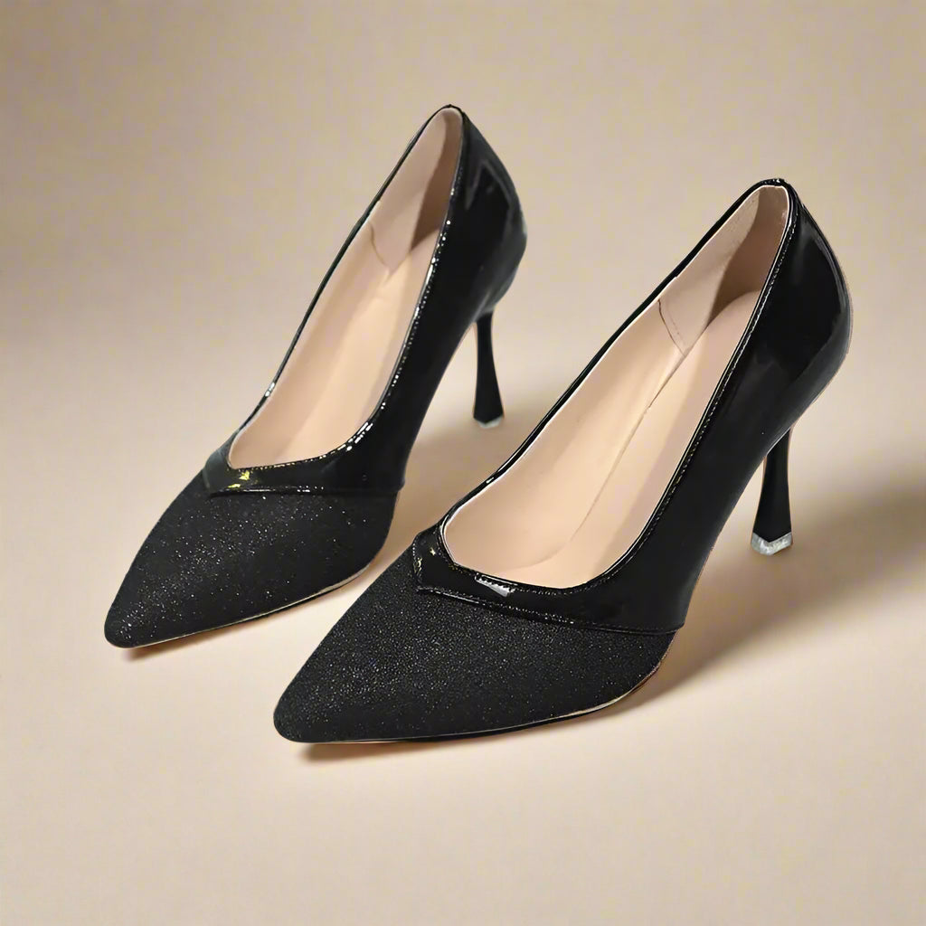 נעלי עקב סטילטו-אופק