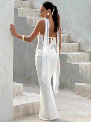 שמלת סטרפלס-סדרת רותם